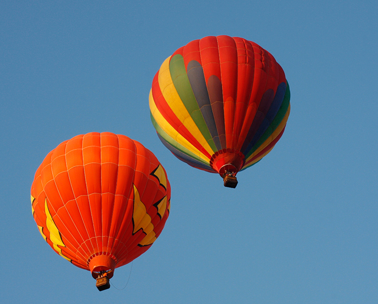 Two baloons